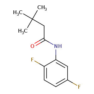 N-(2,5-difluorophenyl)-3,3-dimethylbutanamide