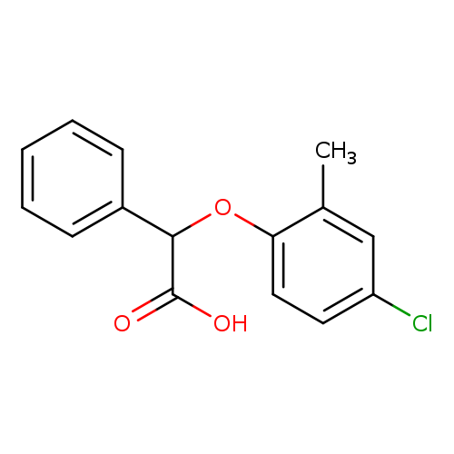 2-(4-chloro-2-methylphenoxy)-2-phenylacetic acid
