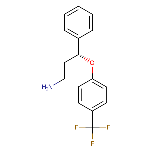 Benzenepropanamine, γ-[4-(trifluoromethyl)phenoxy]-, (γR)-