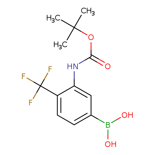 3-(t-Butoxycarbonyl)amino-4-(trifluoromethyl)phenylboronic acid