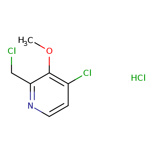 4-Chloro-2-chloromethyl-3-methoxypyridine, HCl