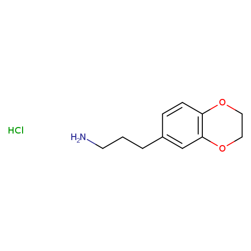 3-(2,3-dihydro-1,4-benzodioxin-6-yl)propan-1-amine hydrochloride