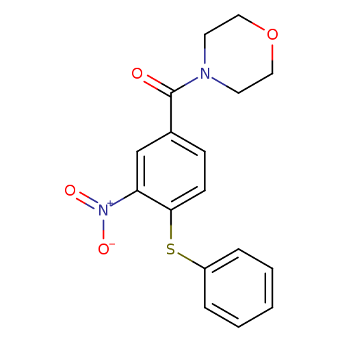 4-[3-nitro-4-(phenylsulfanyl)benzoyl]morpholine