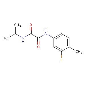 N'-(3-fluoro-4-methylphenyl)-N-(propan-2-yl)ethanediamide