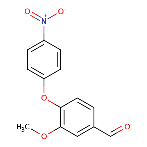 3-Methoxy-4-(4-nitrophenoxy)benzaldehyde