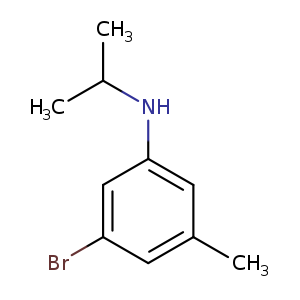 3-Bromo-5-methyl-N-(propan-2-yl)aniline