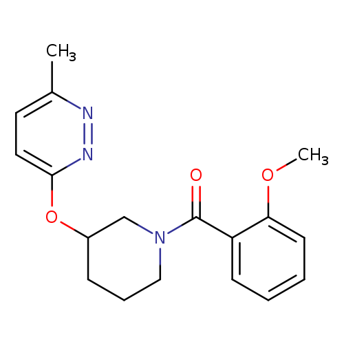 3-{[1-(2-methoxybenzoyl)piperidin-3-yl]oxy}-6-methylpyridazine