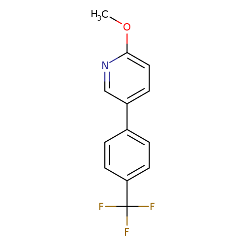 2-Methoxy-5-[4-(trifluoromethyl)phenyl]pyridine