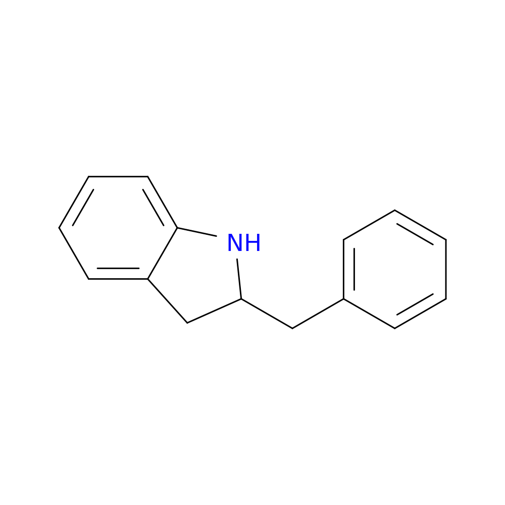 2-benzyl-2,3-dihydro-1H-indole