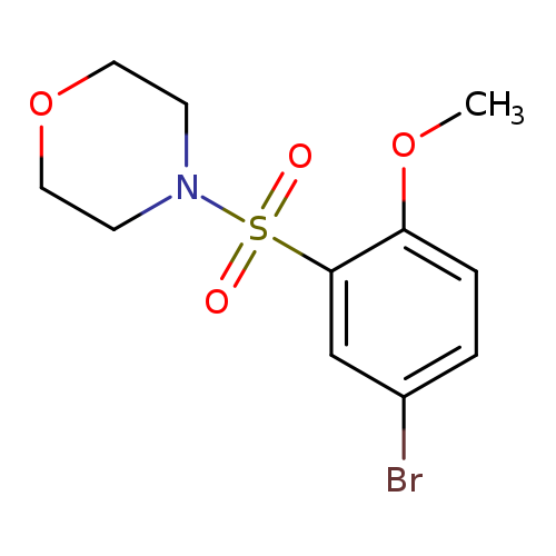 4-(5-Bromo-2-methoxyphenylsulfonyl)morpholine