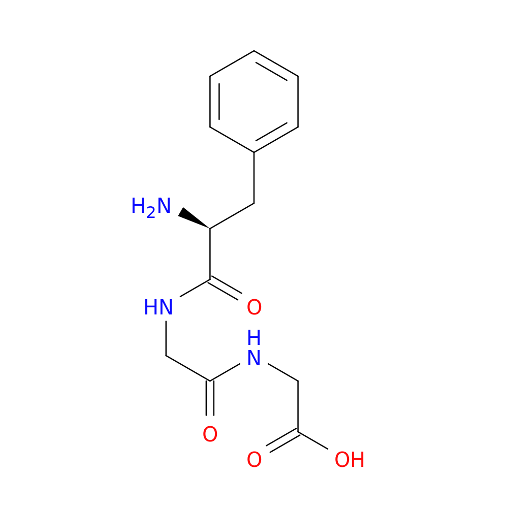 (S)-2-(2-(2-Amino-3-phenylpropanamido)acetamido)acetic acid