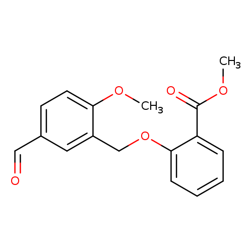 Methyl 2-((5-formyl-2-methoxybenzyl)oxy)benzoate