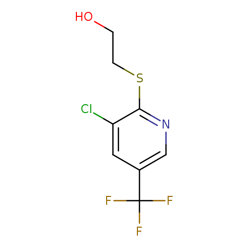 2-(3-Chloro-5-(trifluoromethyl)pyridin-2-ylsulfanyl)ethanol