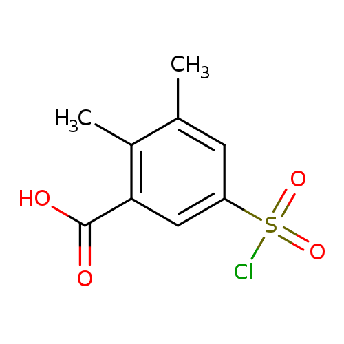 5-(chlorosulfonyl)-2,3-dimethylbenzoic acid