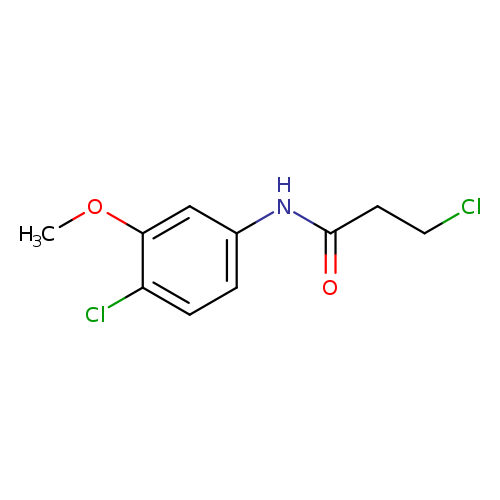 3-Chloro-N-(4-chloro-3-methoxyphenyl)propanamide
