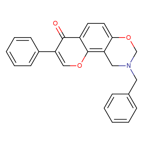 9-benzyl-3-phenyl-4H,8H,9H,10H-chromeno[8,7-e][1,3]oxazin-4-one