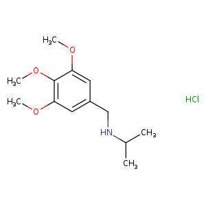 (propan-2-yl)[(3,4,5-trimethoxyphenyl)methyl]amine hydrochloride