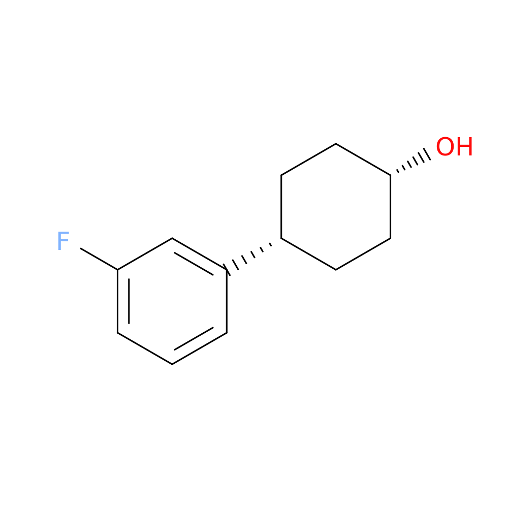 (1s,4s)-4-(3-fluorophenyl)cyclohexanol