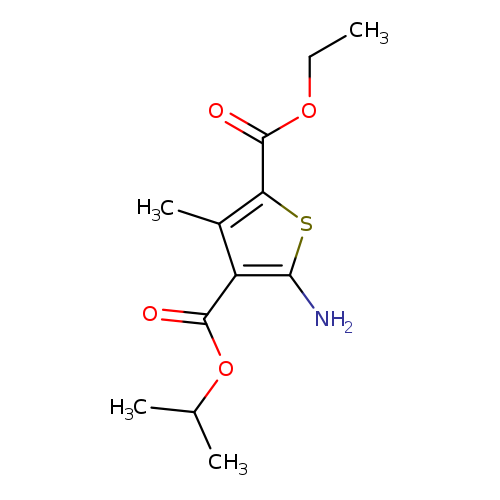 2-Ethyl 4-isopropyl 5-amino-3-methylthiophene-2,4-dicarboxylate