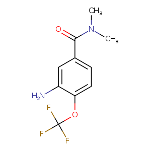 3-Amino-N,N-dimethyl-4-(trifluoromethoxy)benzamide