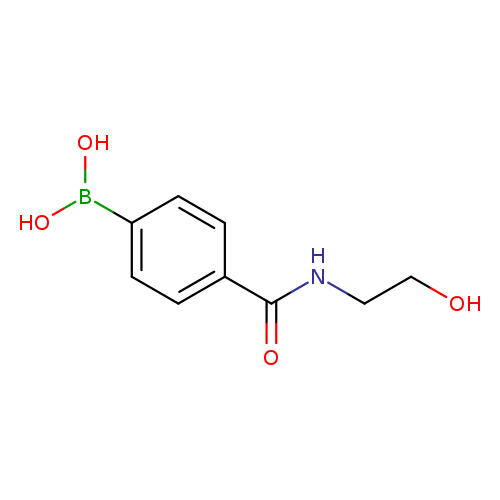 4-(2-Hydroxyethylcarbamoyl)phenylboronic acid