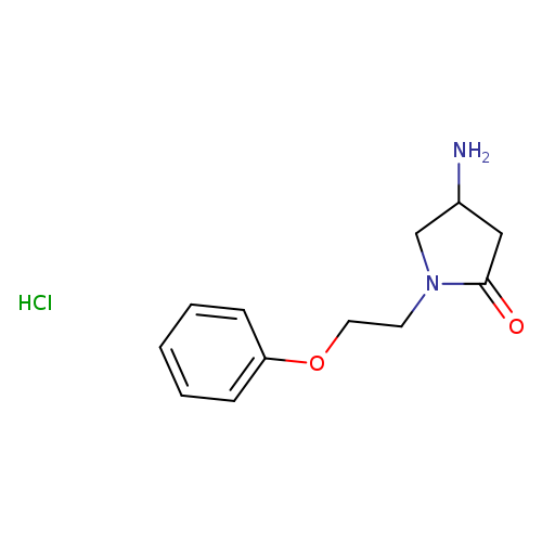 4-Amino-1-(2-phenoxyethyl)pyrrolidin-2-one hydrochloride