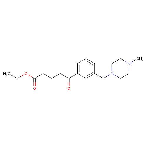 ETHYL 5-[3-(4-METHYLPIPERAZINOMETHYL)PHENYL]-5-OXOVALERATE