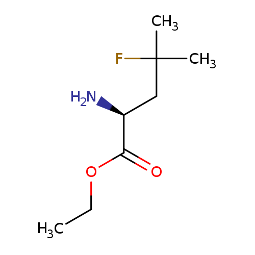 (S)-Ethyl 2-amino-4-fluoro-4-methylpentanoate HCl