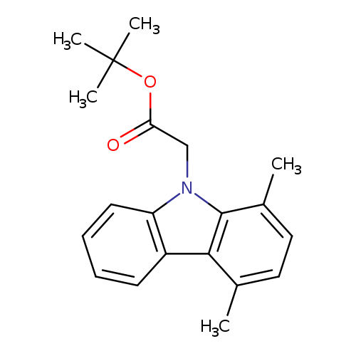 tert-butyl 2-(1,4-dimethyl-9H-carbazol-9-yl)acetate