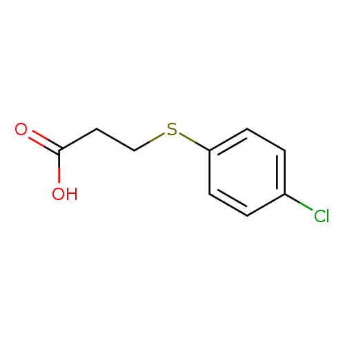 3-[(4-Chlorophenyl)sulfanyl]propanoic acid