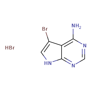 5-bromo-7H-pyrrolo[2,3-d]pyrimidin-4-amine hydrobromide