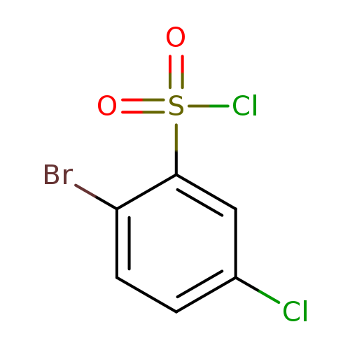 2-Bromo-5-chlorobenzene-1-sulfonyl chloride