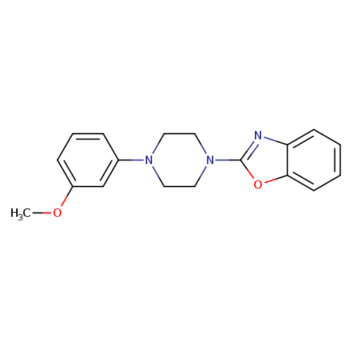 2-[4-(3-methoxyphenyl)piperazin-1-yl]-1,3-benzoxazole