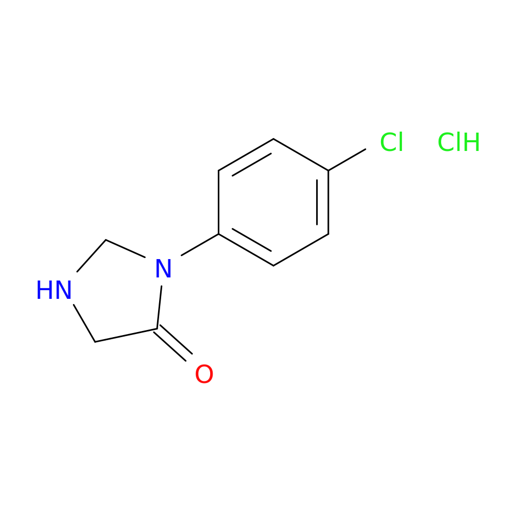 3-(4-chlorophenyl)imidazolidin-4-one hydrochloride