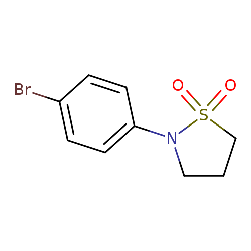 2-(4-Bromophenyl)isothiazolidine 1,1-dioxide