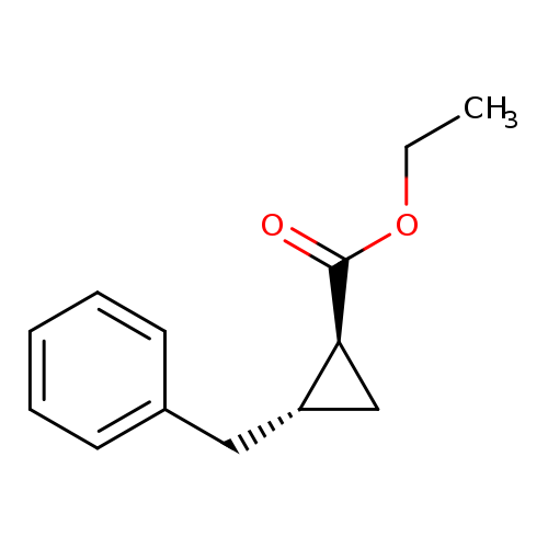 ethyl (1S,2R)-2-benzylcyclopropane-1-carboxylate, trans