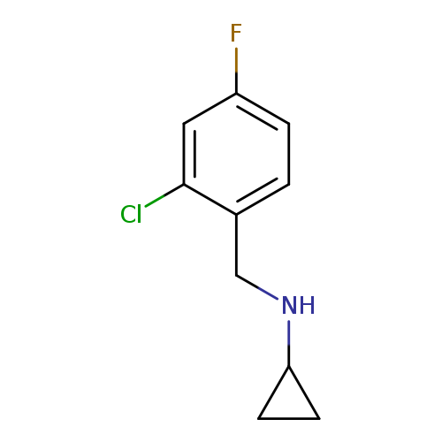 N-[(2-Chloro-4-fluorophenyl)methyl]cyclopropanamine
