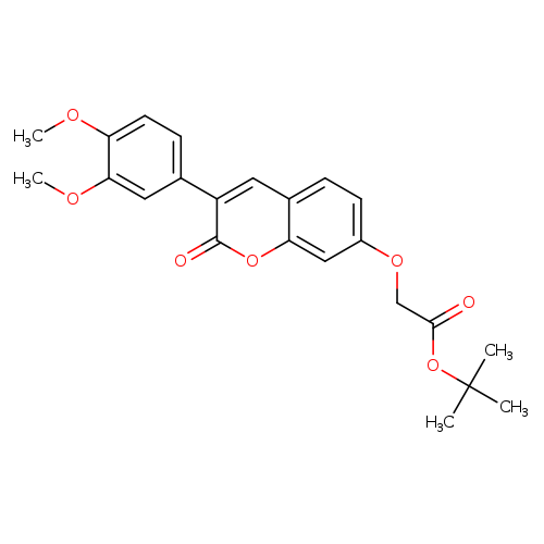tert-butyl 2-{[3-(3,4-dimethoxyphenyl)-2-oxo-2H-chromen-7-yl]oxy}acetate