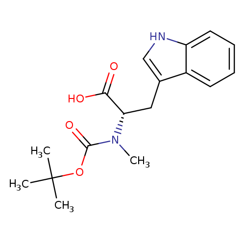 L-Tryptophan, N-[(1,1-dimethylethoxy)carbonyl]-N-methyl-