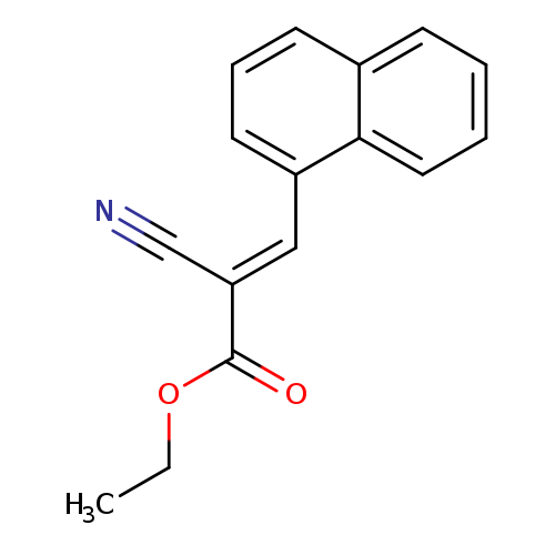 Ethyl 2-cyano-3-(1-naphthalenyl)acrylate