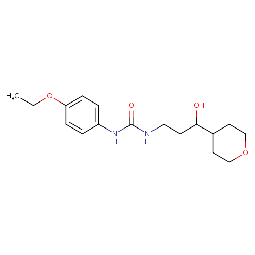1-(4-ethoxyphenyl)-3-[3-hydroxy-3-(oxan-4-yl)propyl]urea