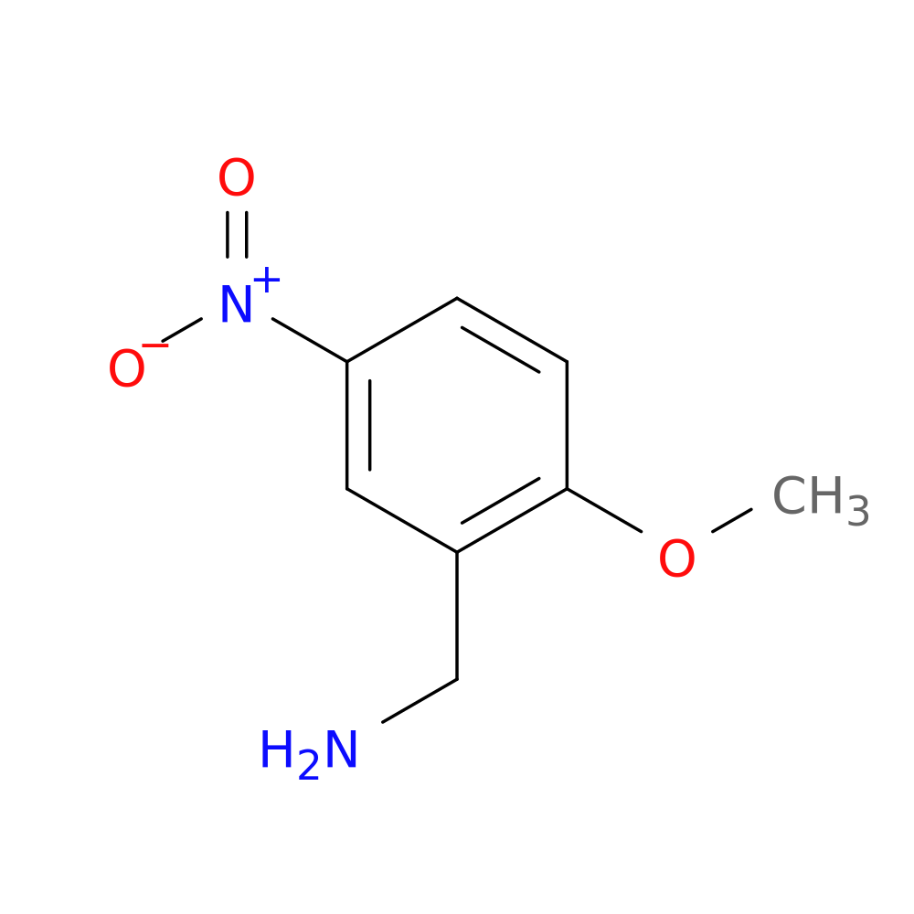 (2-Methoxy-5-nitrophenyl)methanamine