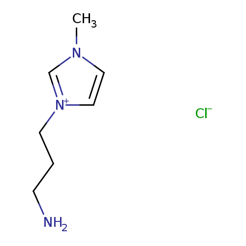 3-(3-Aminopropyl)-1-methyl-3-imidazolium Chloride