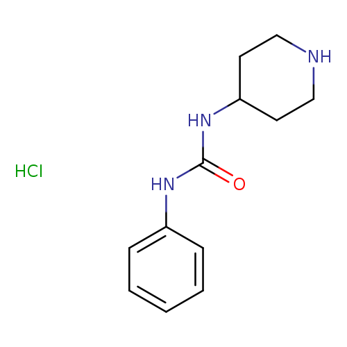 1-Phenyl-3-(piperidin-4-yl)urea hydrochloride