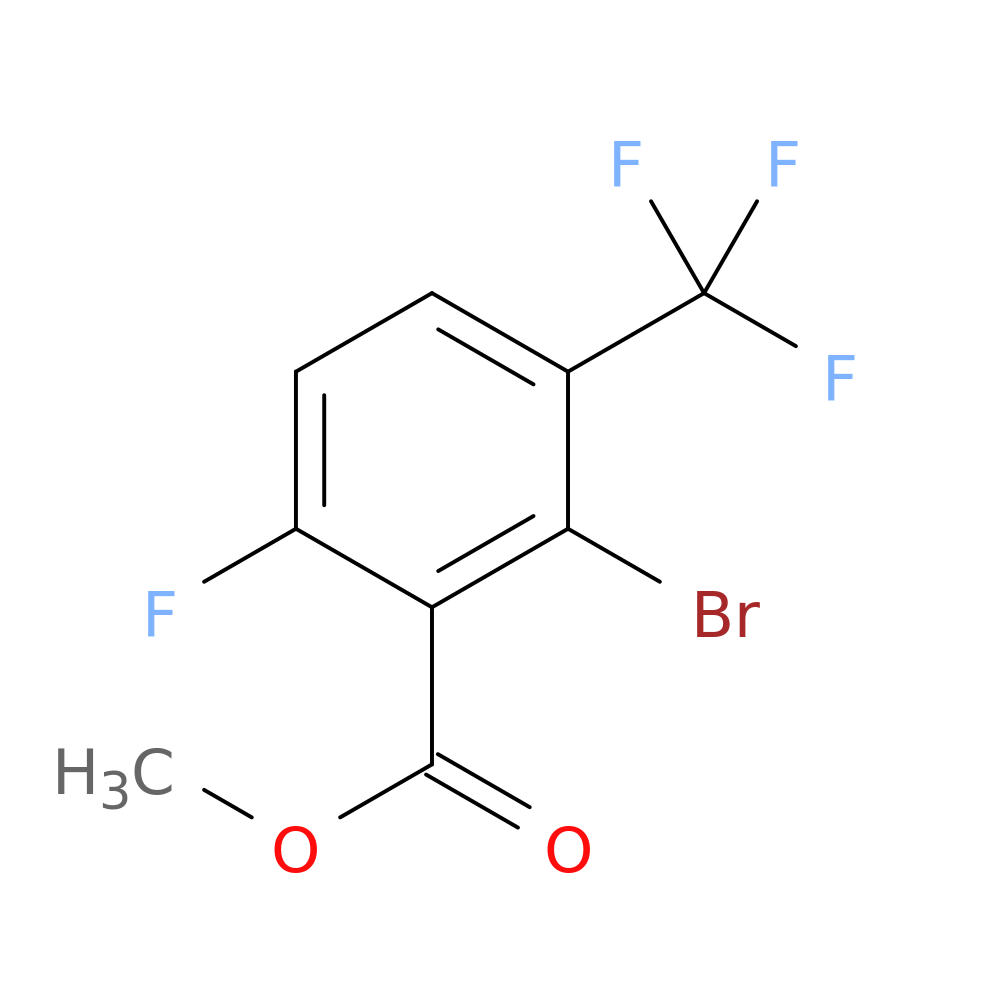 Methyl 2-bromo-6-fluoro-3-(trifluoromethyl)benzoate