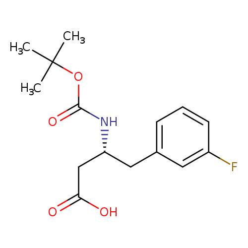 BOC-(R)-3-AMINO-4-(3-FLUORO-PHENYL)-BUTYRIC ACID