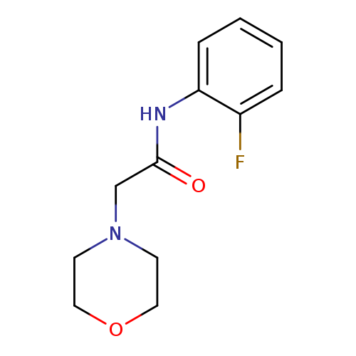 N-(2-fluorophenyl)-2-(morpholin-4-yl)acetamide