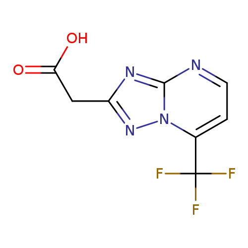 2-(7-(Trifluoromethyl)-[1,2,4]triazolo[1,5-a]pyrimidin-2-yl)acetic acid