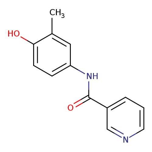 N-(4-hydroxy-3-methylphenyl)pyridine-3-carboxamide