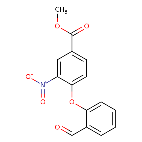 Methyl 4-(2-formylphenoxy)-3-nitrobenzoate